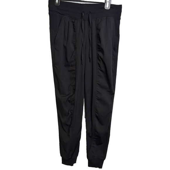 lululemon athletica Pants - Lululemon Dance Studio Mid-Rise Jogger Black 8 Sportif Streetwear Balletcore EUC